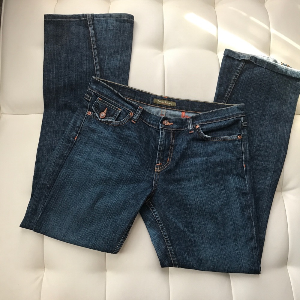 David Khan medium wash bootcut jeans (women’s)